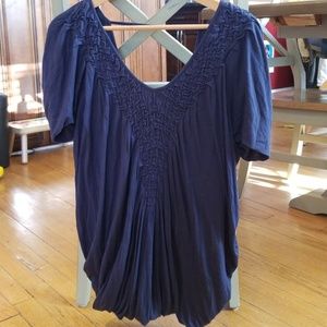 **2 for $15**Leifsdottir Anthropologie Blue Blouse